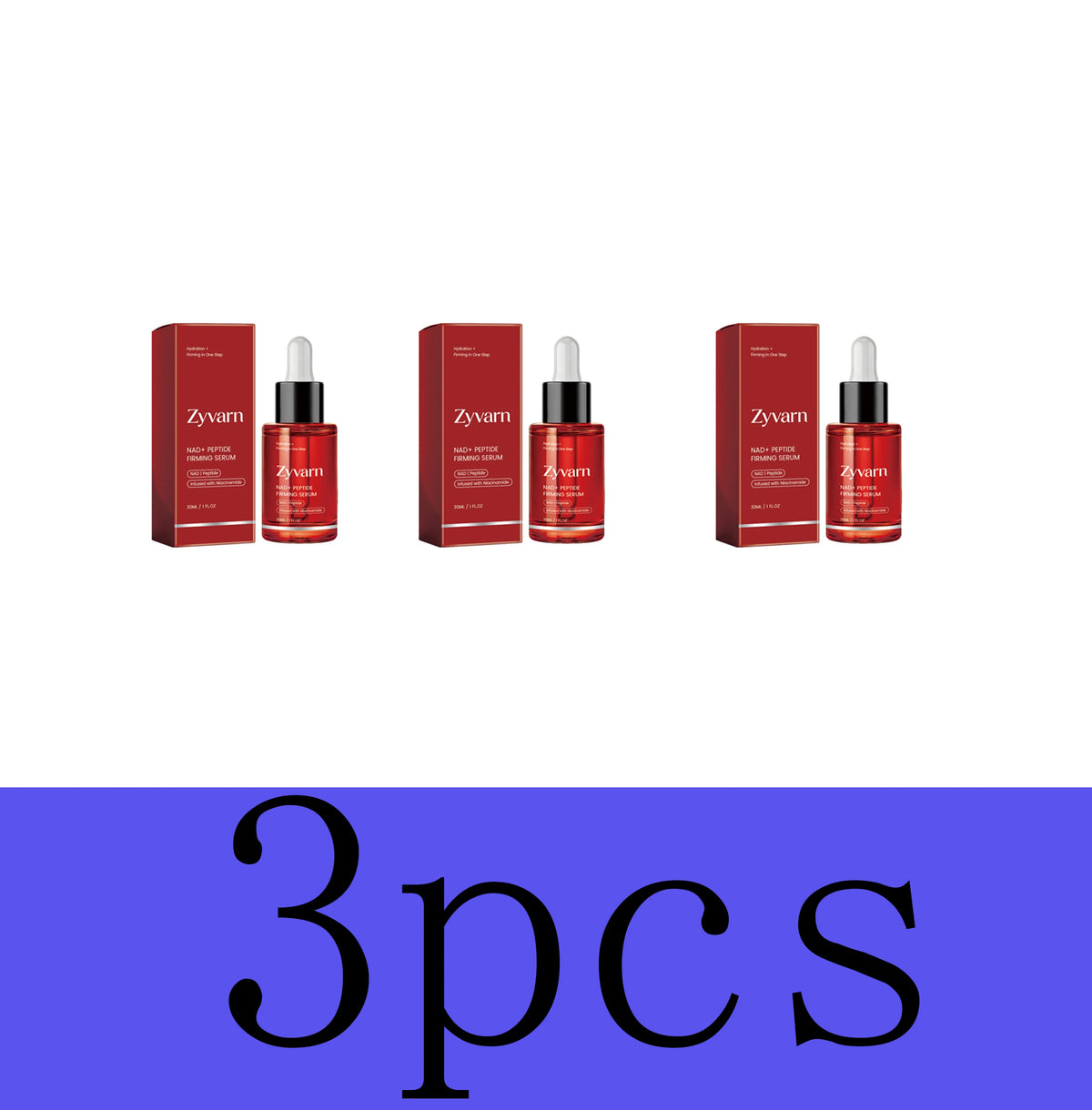 NAD+ Peptide Firming Serum – Hydrating Brightening Facial Essence Facial Serum Qst 3pcs