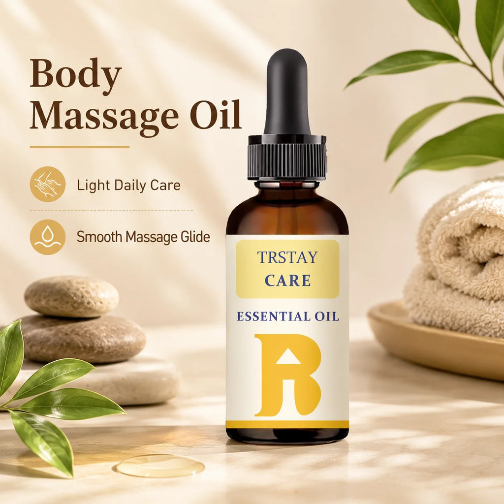 TRSTAY Hydrating Body Serum – Pure Essential Oil Dropper Body Hydrating Serum Qst