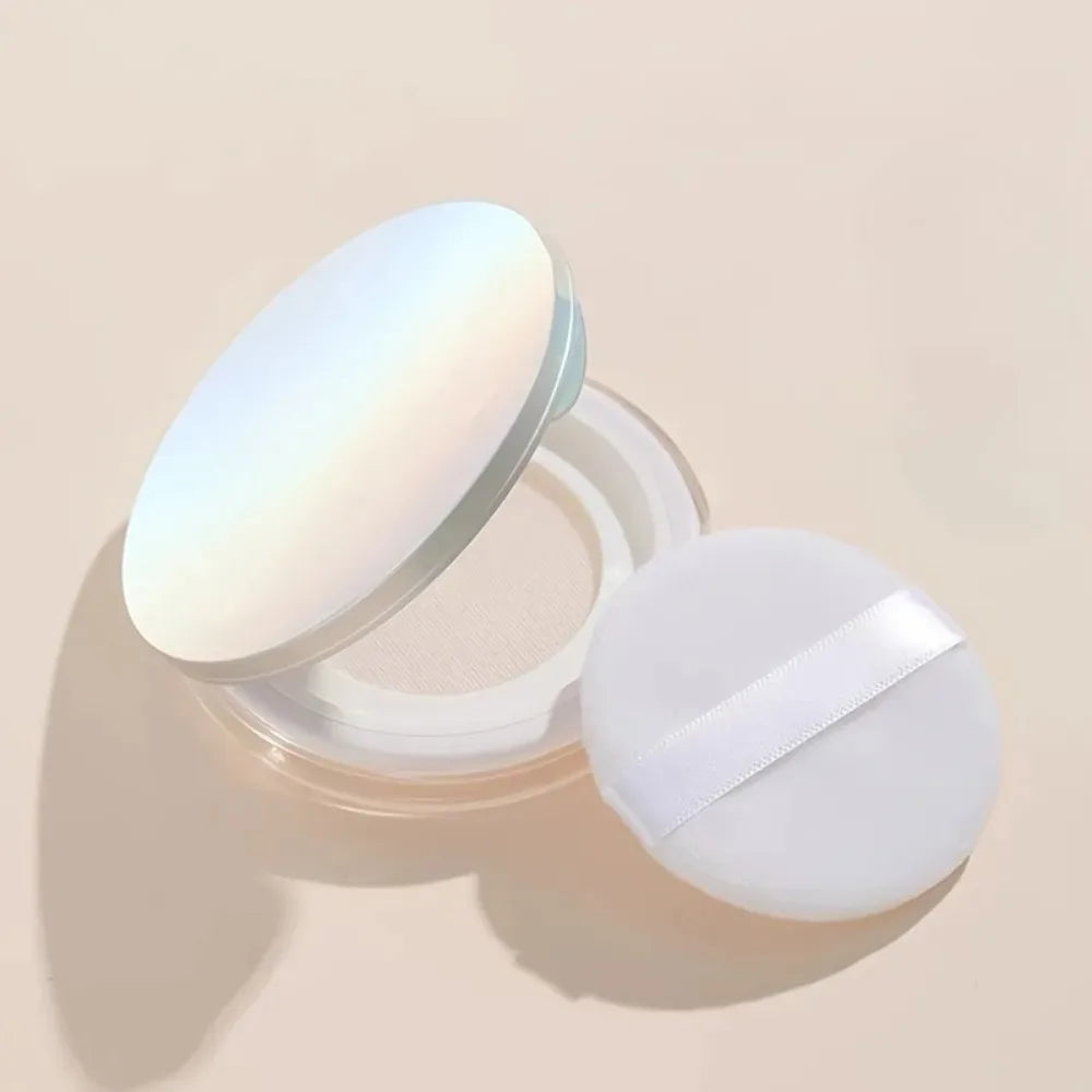 Ultra Thin Leak-Proof Loose Powder Case with Elastic Net Loose Powder Case Qme
