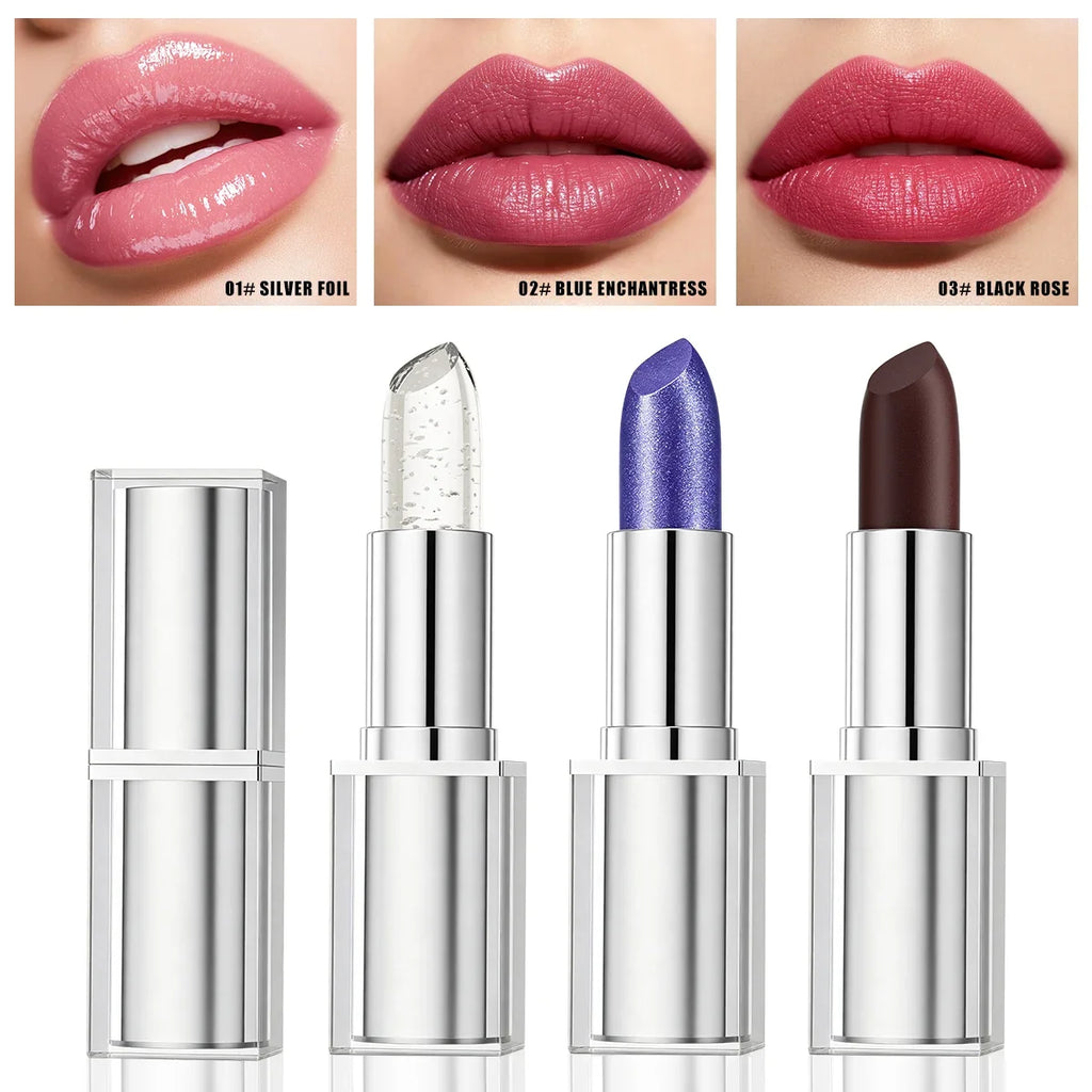 Temperature-Changing Glitter Lipstick | Pearlescent Lip Gloss – Qme Glitter Lip Gloss Qme