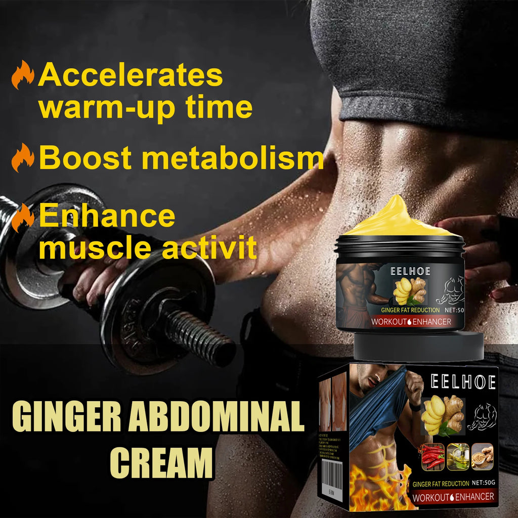 Eelhoe Abs Toning Balm – Firming & Hydrating Body Cream 50g Body Firming Balm Qst