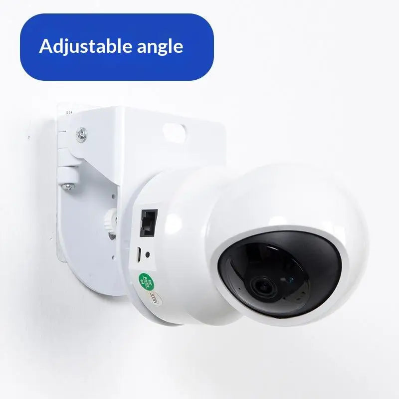 L-Shape Wall Mount Camera Bracket Glue Base PTZ | Acrylic Camera Wall Bracket Qme