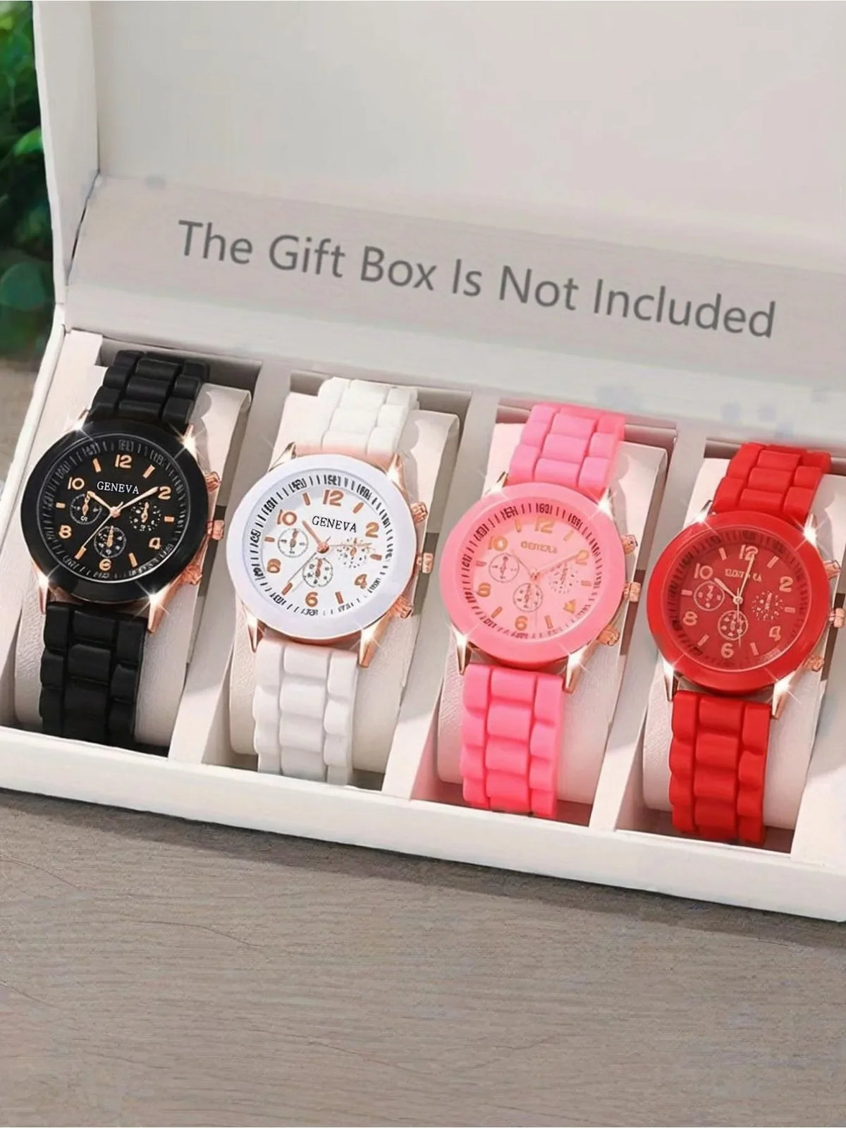 Candy-Colored Quartz Watch – Cute Soft Silicone Wristwatch Fashion Quartz Watch Qme Multicolor No