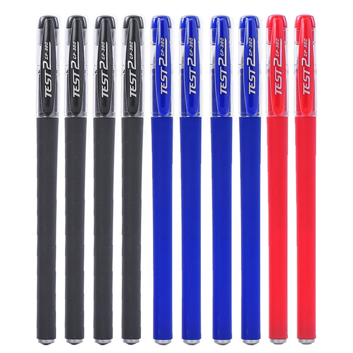 Gel Pens Set 0.5mm Needle Tip Black Blue Red Refill – 12 Colors Gel Pen Set Qme
