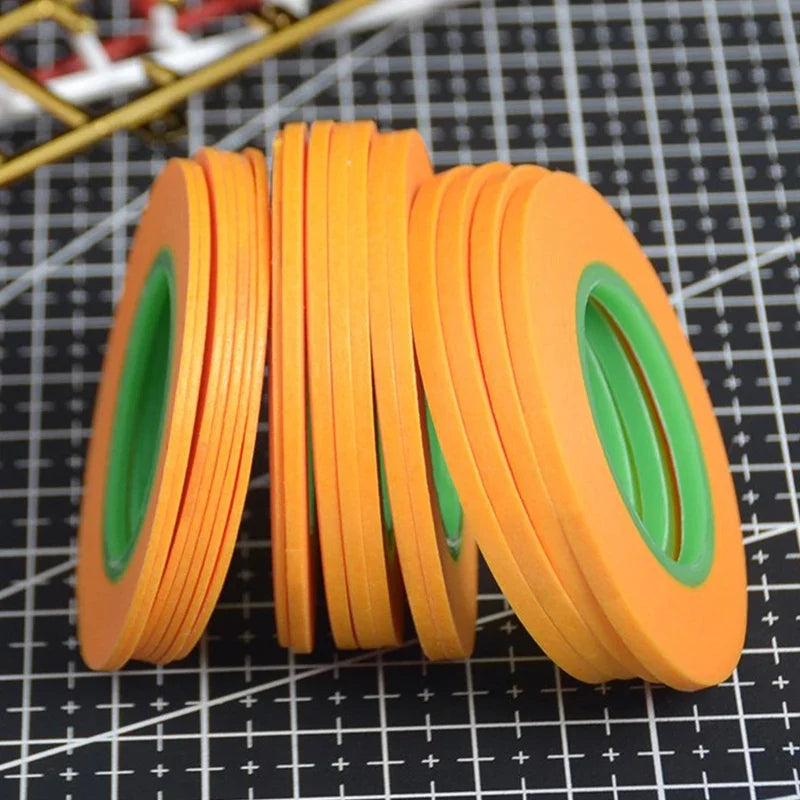 DIY Fine Line Masking Tape for Model Spraying & Coating – 18m Craft Masking Tape Qme