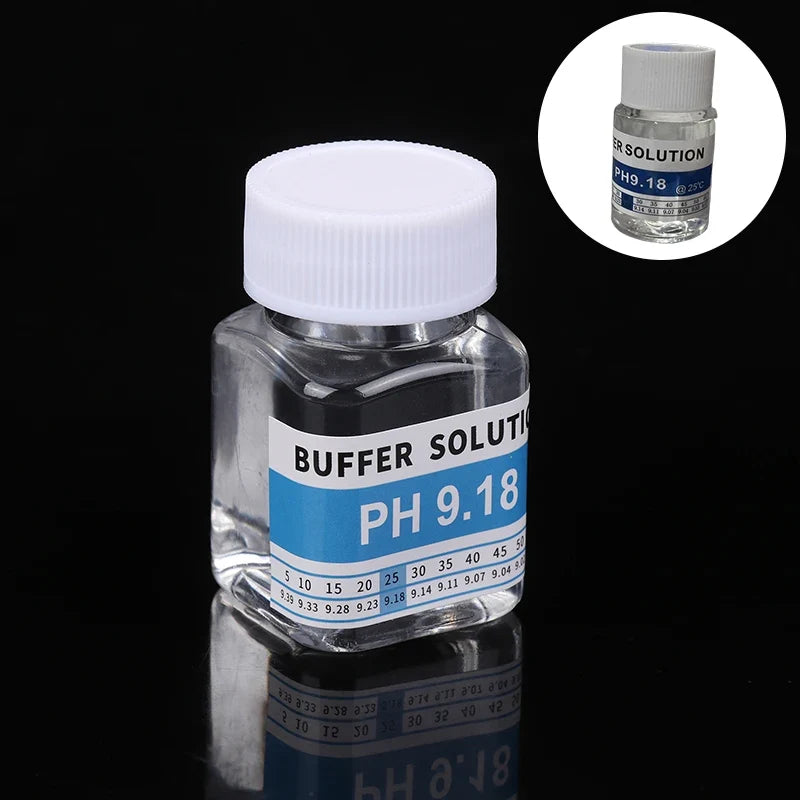 pH Calibration Solution Buffer 4.00 6.86 9.18 – 50ml Reusable pH Calibration Solution Qme PH9.18