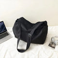 Water Resistant Nylon Duffel Bag – Large, Adjustable Strap Duffel Bag Qme A1