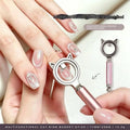 Cat Eye Nail Magnet Tool – 3-Second Black Hole Effect | Qme Nail Art Magnet Tool Qme Pink