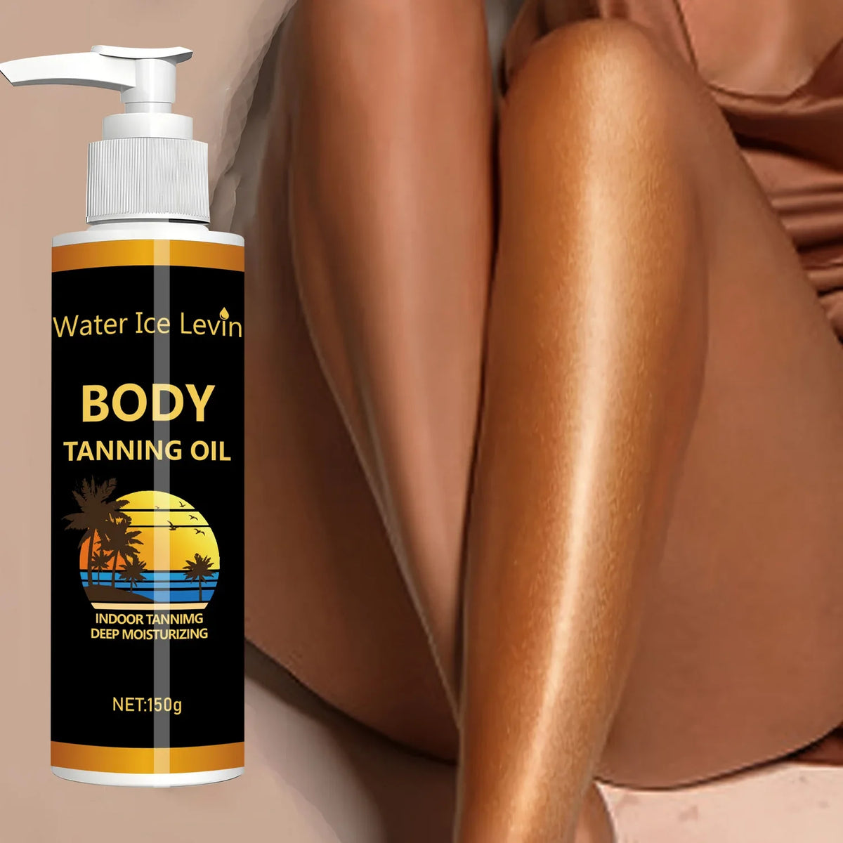 Coconut Body Tanning Oil – Deep Hydration Sunless Glow Sunless Tanning Oil Qme