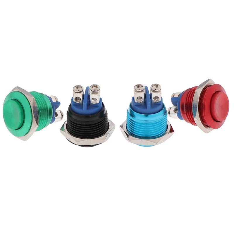16mm Momentary Push Button Switch – IP65 Waterproof Mount Push Button Switch Qme