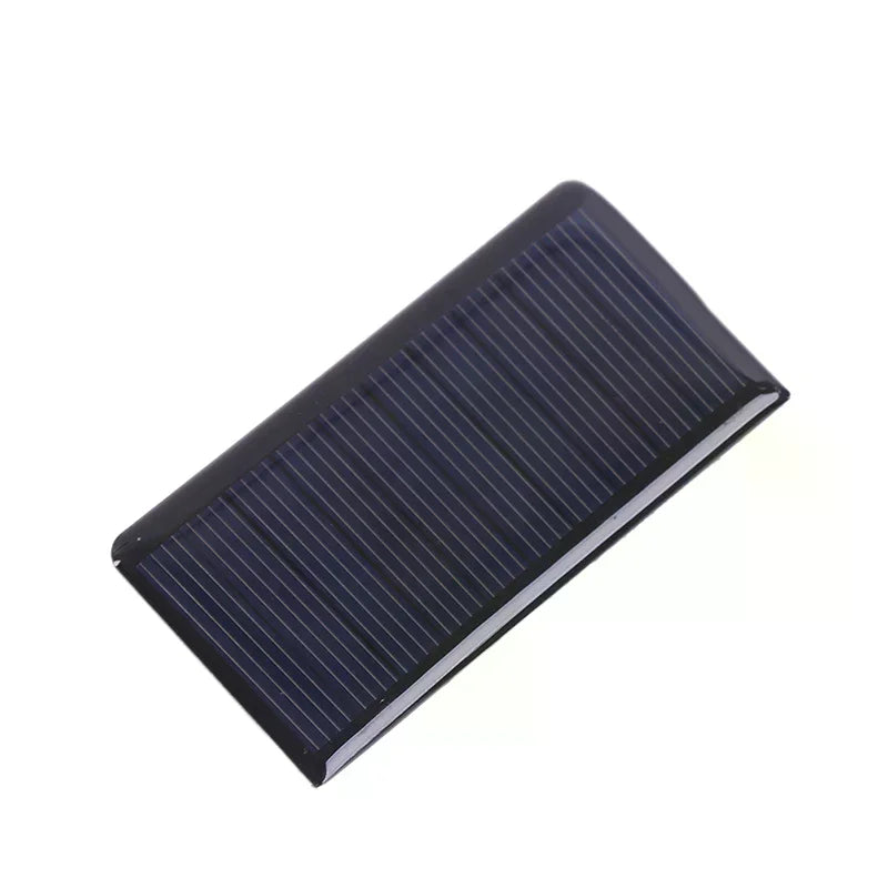 Mini Solar Panel 5V 60mA – Compact DIY Charging Panel 68×36mm Mini Solar Panel Qme