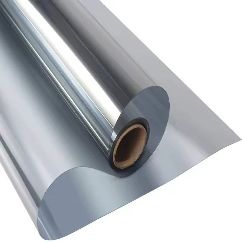 Reflective Privacy Window Film – Heat Insulating Static Cling Privacy Window Film Qst zuanshiyin 40cmX2m