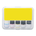 5-Piece Watch Synthetic Lubricating Oil Set for Watchmakers Watch Repair Tool Kit Qme as show