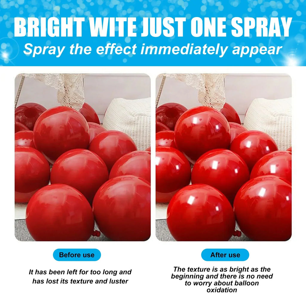 Balloon Spray Brightener – Fading Resistant Lasting Shine | Qme Balloon Spray Brightener Qme