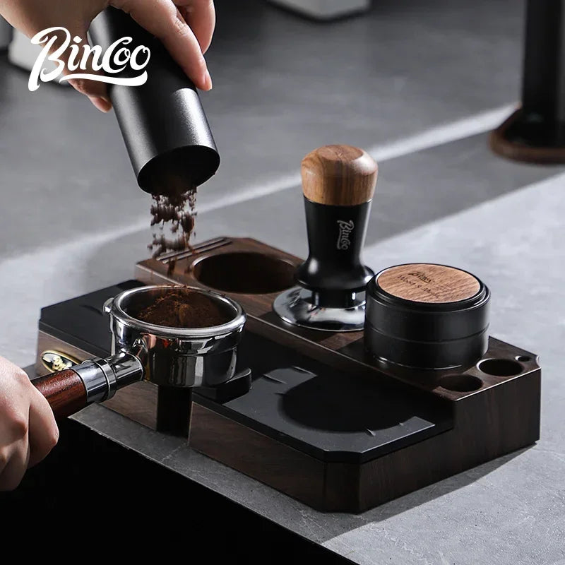 Bincoo Coffee Tamper Station 51/58mm Espresso Distributor Espresso Tamper Station Qst