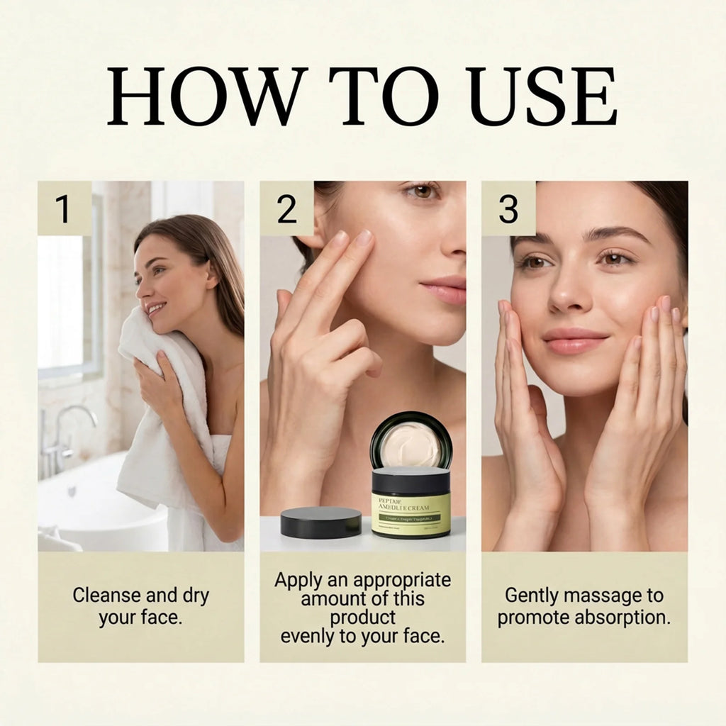 Copper Peptide Face Cream 50g – Daily Moisturizer Face Moisturizer Cream Qst