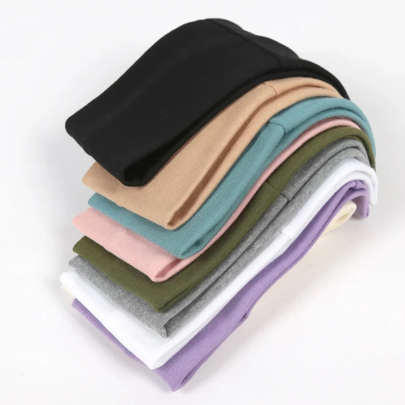 Unisex Solid Cotton Sports Yoga Headband – Moisture-Wicking Sports Headband Qme