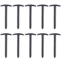 Tent Screw Anchor Ground Stakes 10 Pack – Windproof Pegs Tent Ground Stakes Qme 10PCS