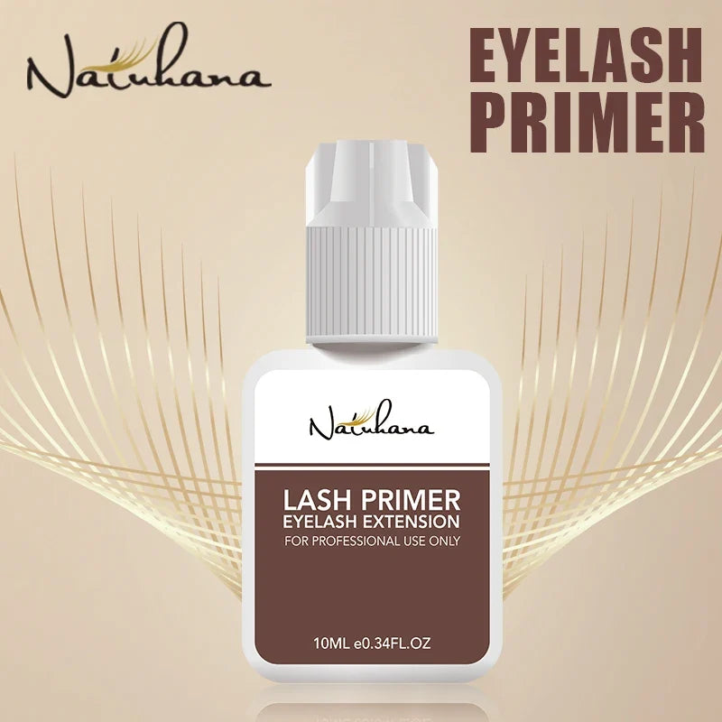 NATUHANA Eyelash Extensions Glue Primer 10ml | Lash Fix Lash Extension Primer Qme Eyelash Primer