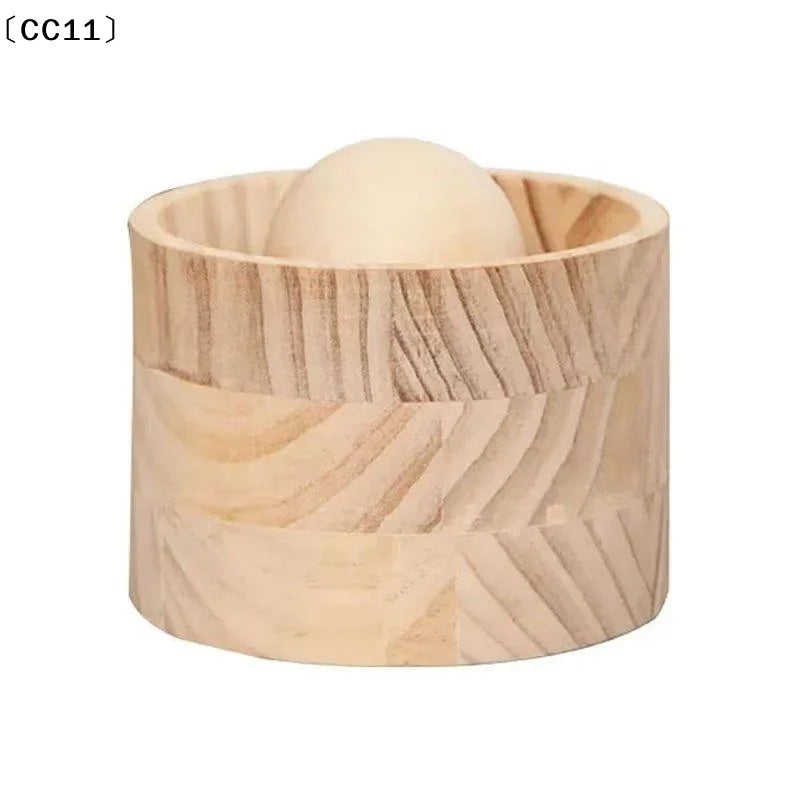 Wood Dumpling Maker Press Tool & Dough Skin Presser Mold Dumpling Press Tool Qme
