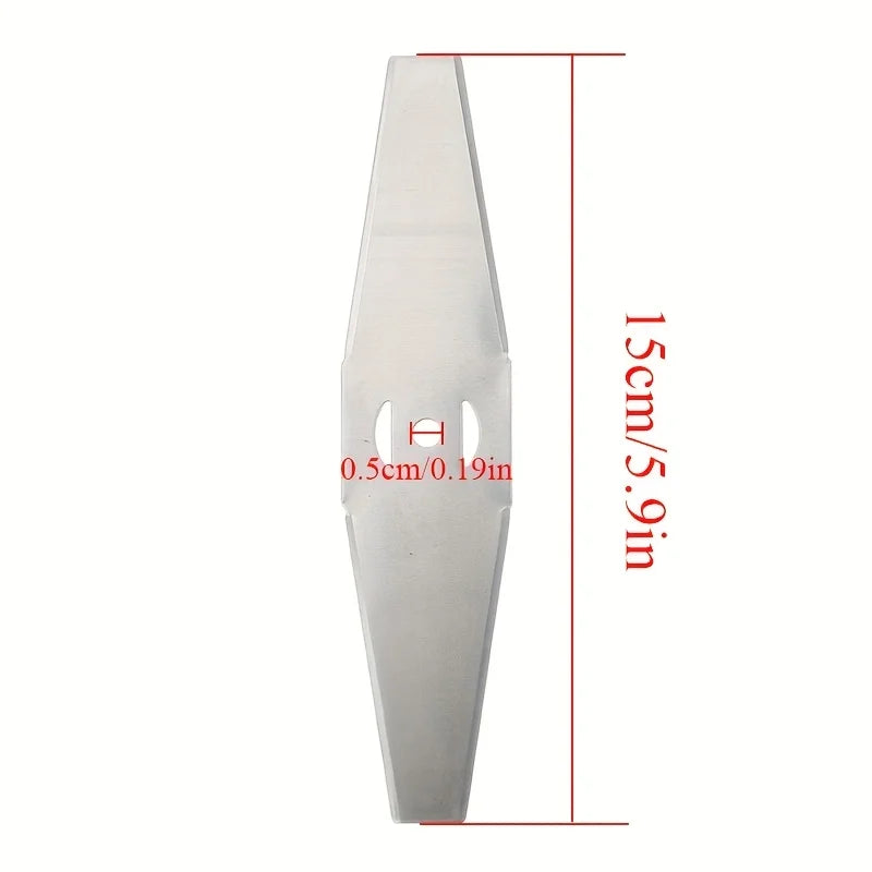 150mm Alloy Saw Blade Replacement Trimmer Head – Titanium Steel Trimmer Blade Head Qme