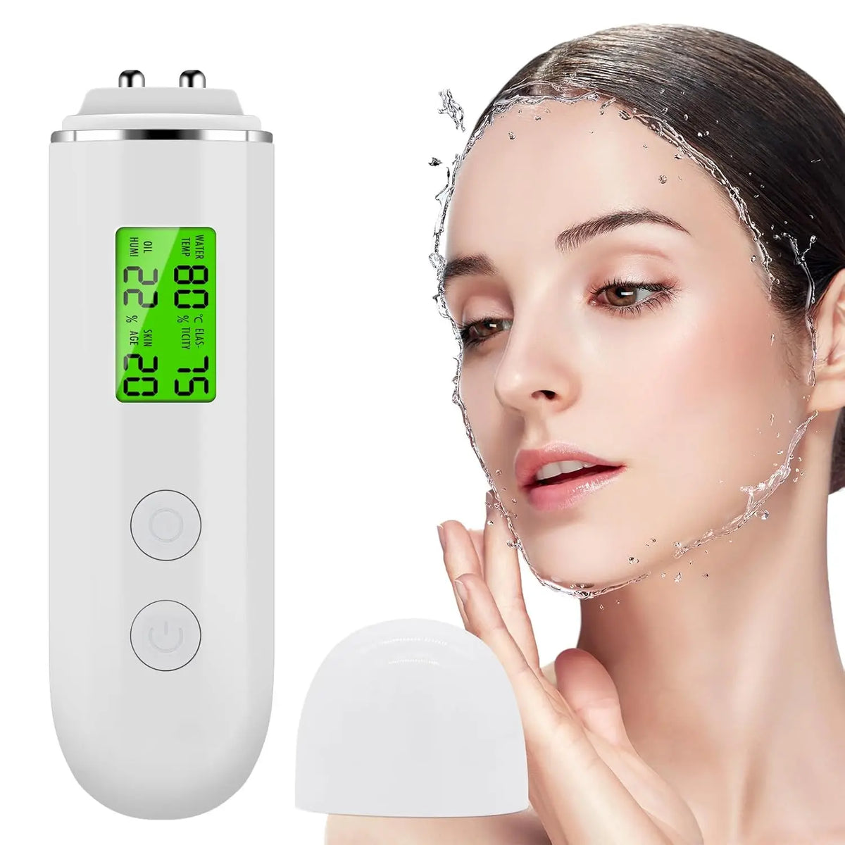 Digital Skin Analyzer Pen – Moisture, Oil & Elasticity Tester Skin Analyzer Pen Qst