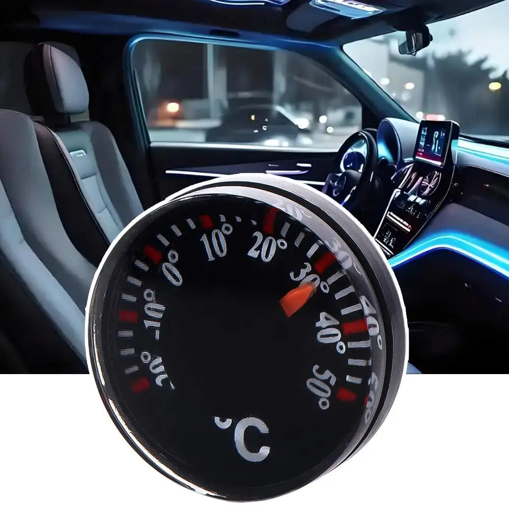 Mini Circular Dial Thermometer 20mm Waterproof -20°C to 50°C Dial Thermometer Qst
