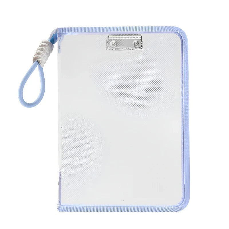 Portable File Folder Organizer Bag – Transparent Zipper Case File Organizer Bag Qme