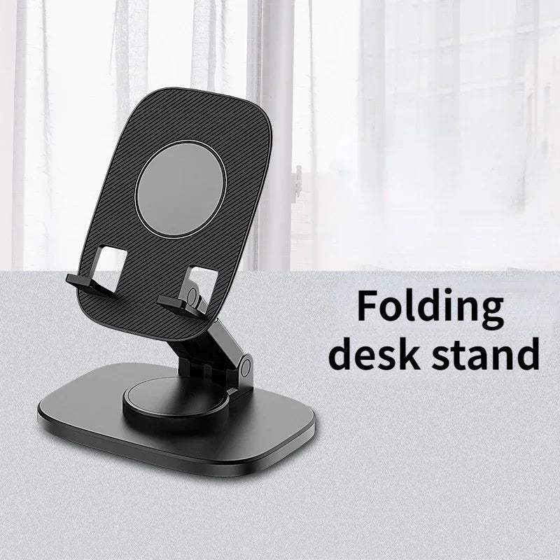 360° Rotating Folding Phone & Tablet Stand – Universal Desk Mount Phone Tablet Stand Qme