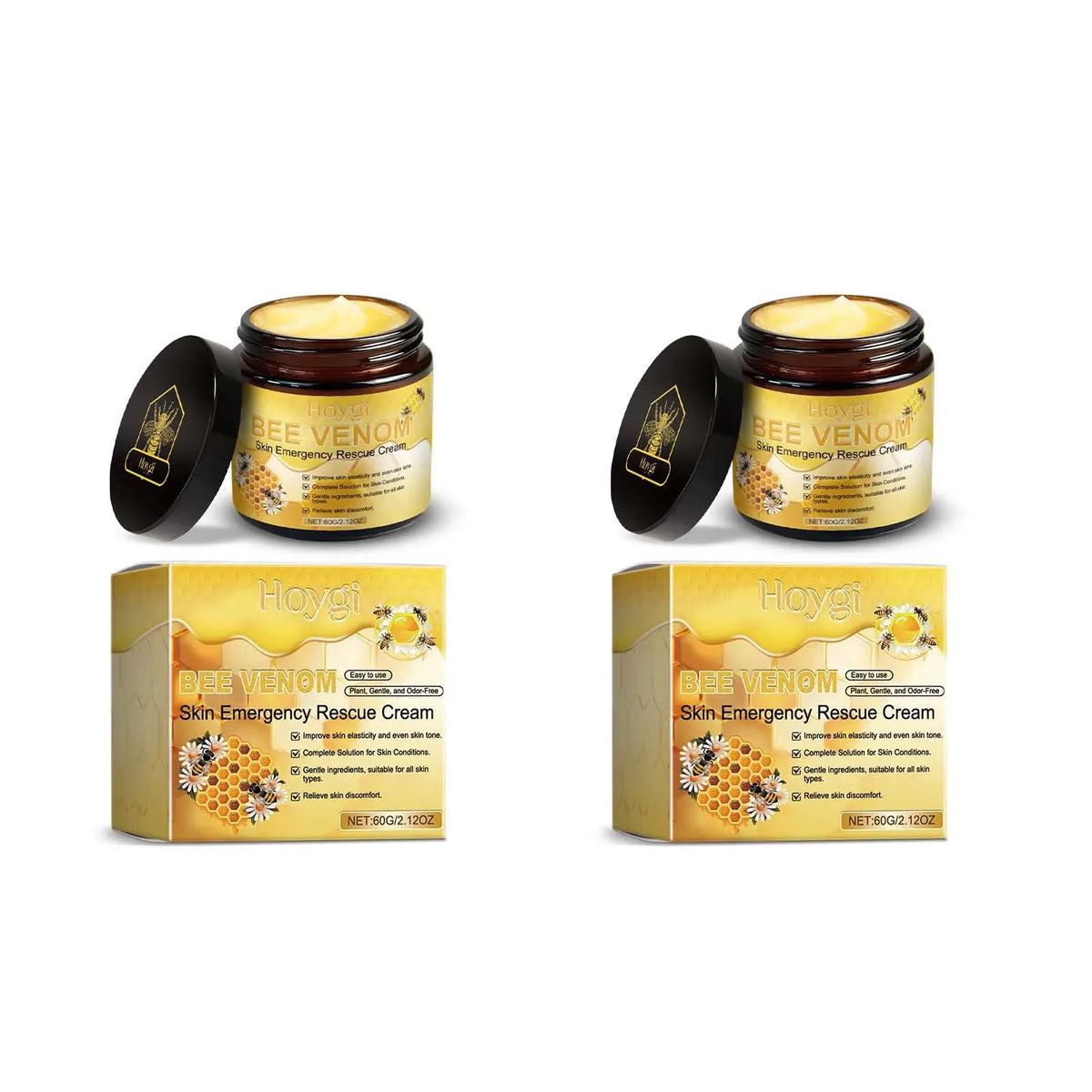 Bee Venom Face Cream – Firming, Lifting & Brightening Firming Face Cream Qme 2 x 60g boxed