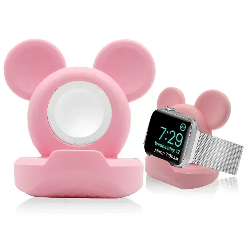 Silicone Desktop Stand for Apple Watch Series 4–10 & SE Apple Watch Stand Qme