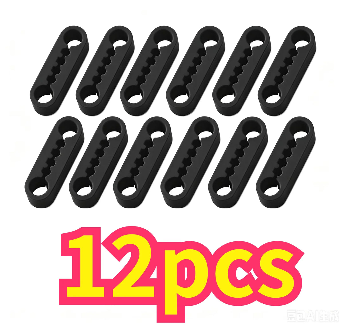Silicone Car Door Shock Absorber Pads – Cushion Damper Car Door Protector Qst Black-12PCS
