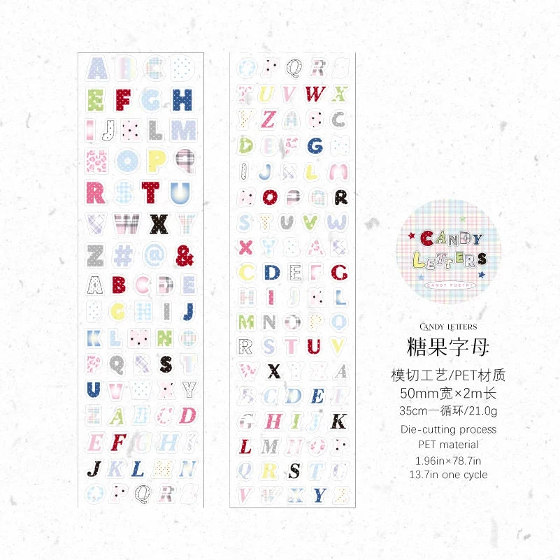 Pixel Series Die Cutting Decorative Tape DIY Diary Stickers 2m Decorative Craft Tape Qme A 50mm X 2m