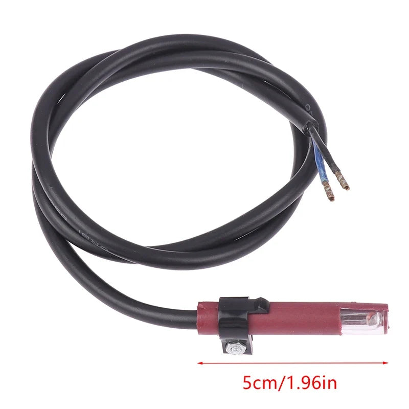 QRB1 Flame Sensing Photocell | Oil Burner Electric Eye Sensor Burner Photocell Sensor Qme Black