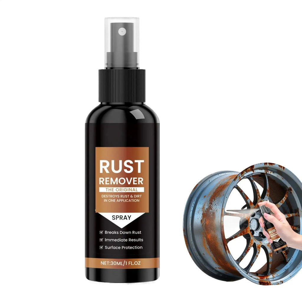 Concentrated Rust Remover & Metal Dissolver 1 Fl Oz | Fast-Acting Rust Remover Cleaner Qme