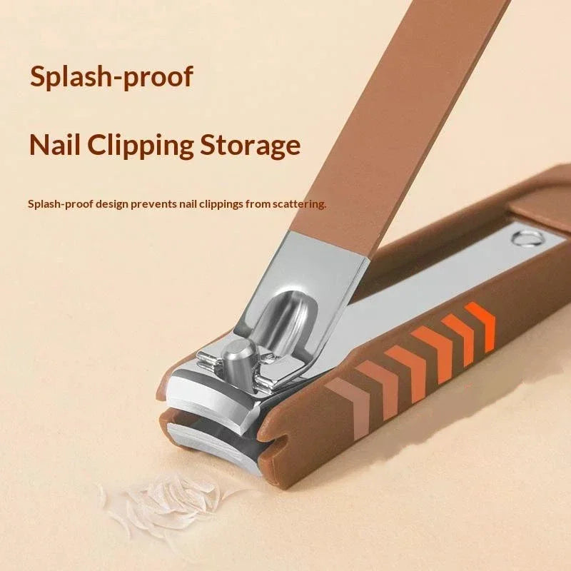 Anti-Splash Nail Clipper Set – Manicure & Pedicure Scissors Nail Clipper Set Qme