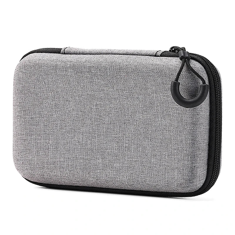 Portable Shockproof Headphone Case Hard EVA Storage Bag Headphone Storage Case Qme one size A