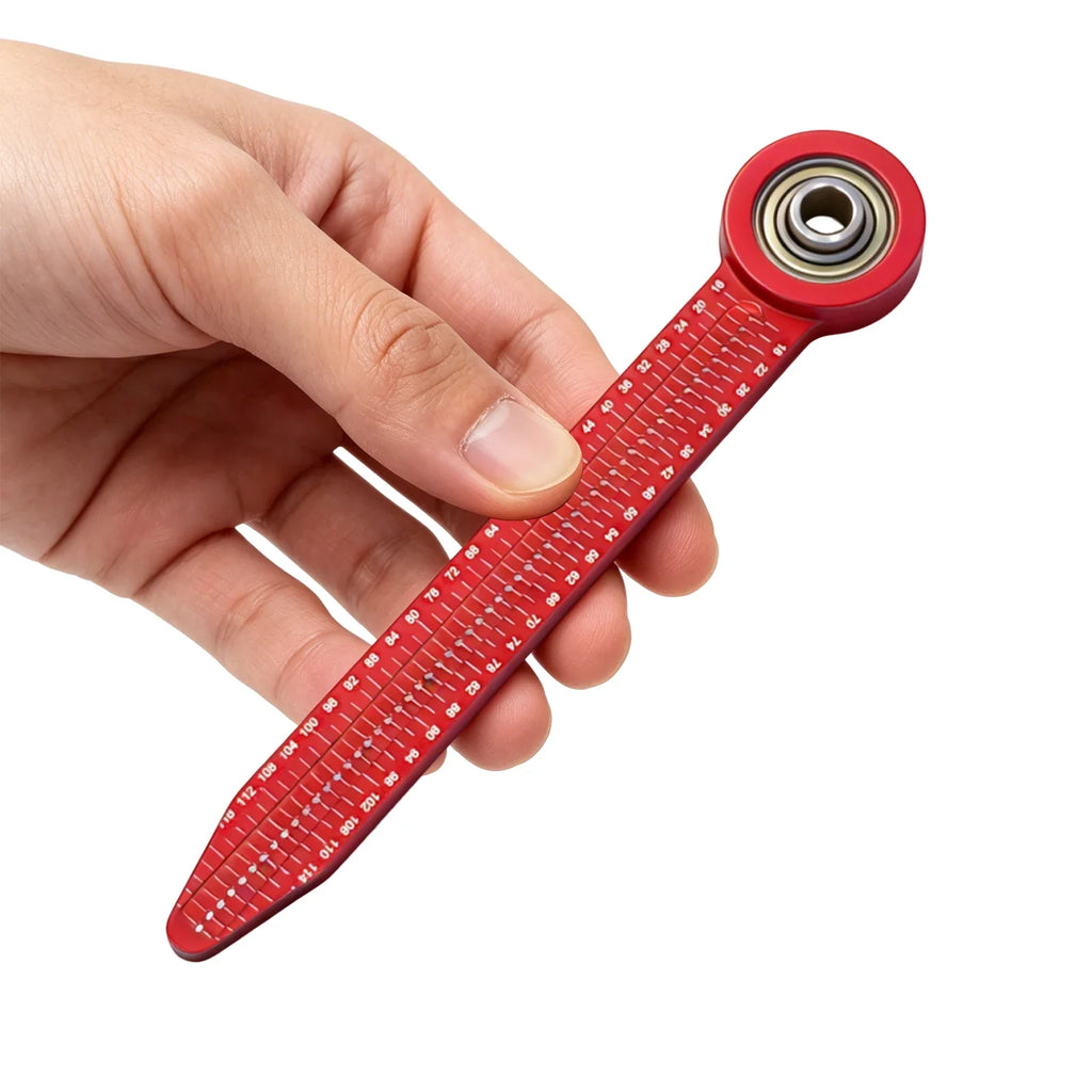 Woodworking Compass Scriber & Circle Maker Ruler – Aluminum Woodworking Compass Scriber Qme