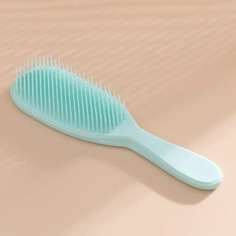 Anti-Static Scalp Massage Comb – Detangling Hair Brush Scalp Massage Comb Qme Blue