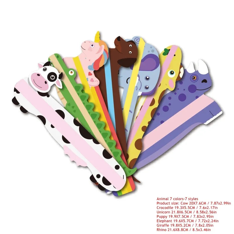 Guided Reading Strips Highlight Overlays Multicolor – 1–8 Pack Reading Overlay Strips Qme