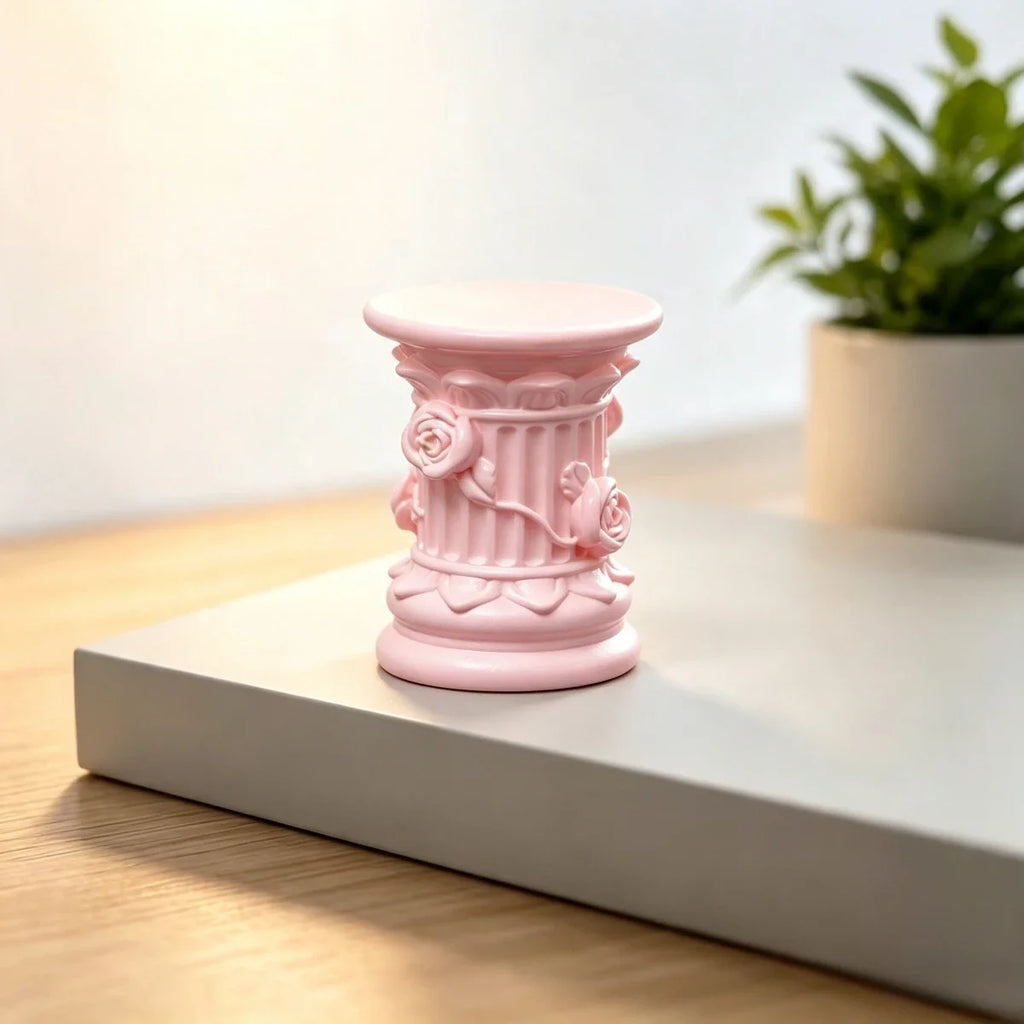 Roman-Style Miniature Column Pillars Resin Sandscape Ornaments Miniature Resin Ornament Qme