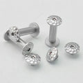 M4 Plum Blossom Knife Handle Screws – 416 Stainless, 10 Sets Knife Handle Screws Qst Silver 6MM-10-10PCS