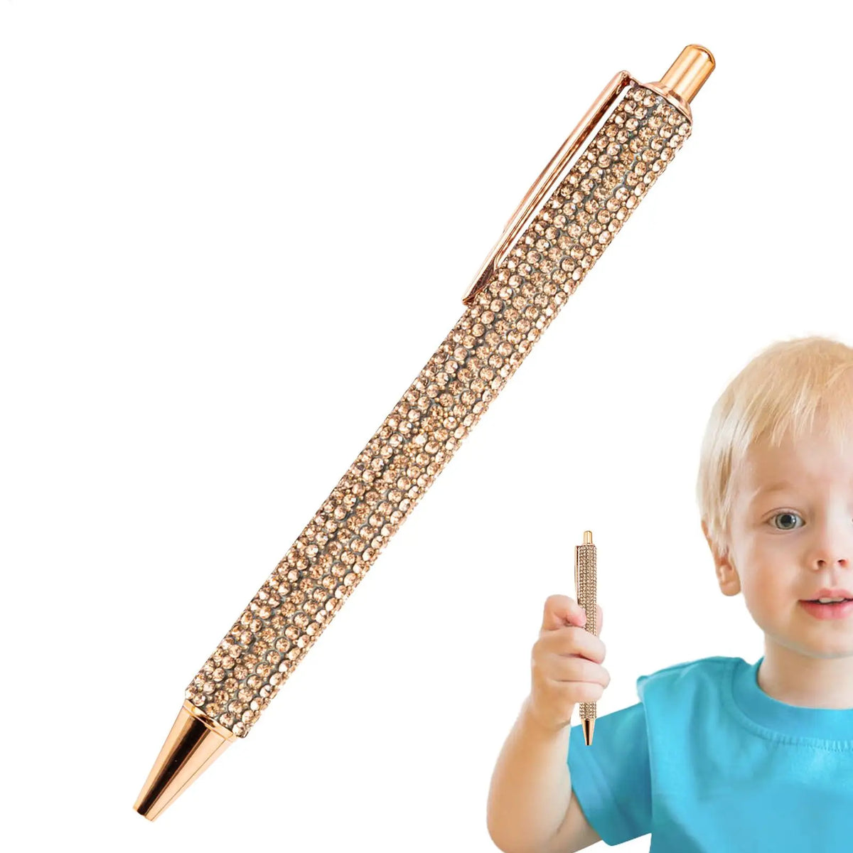 Rhinestone Ballpoint Pen – Bedazzled Bridal & Wedding Fancy Pen Rhinestone Ballpoint Pen Qme