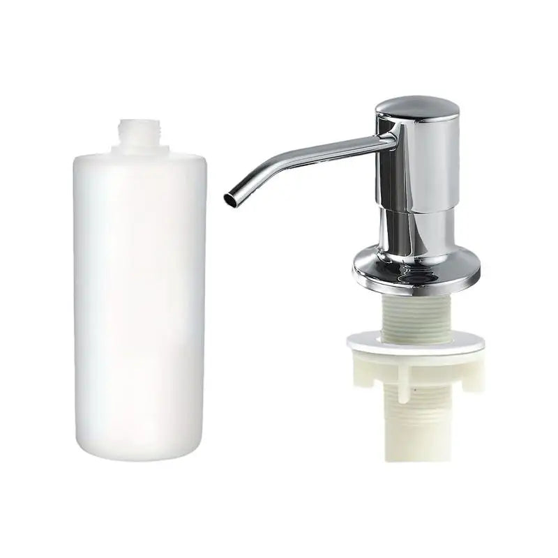 360° Rotating Kitchen Soap Dispenser – Stainless Steel Sink Sink Soap Dispenser Qme