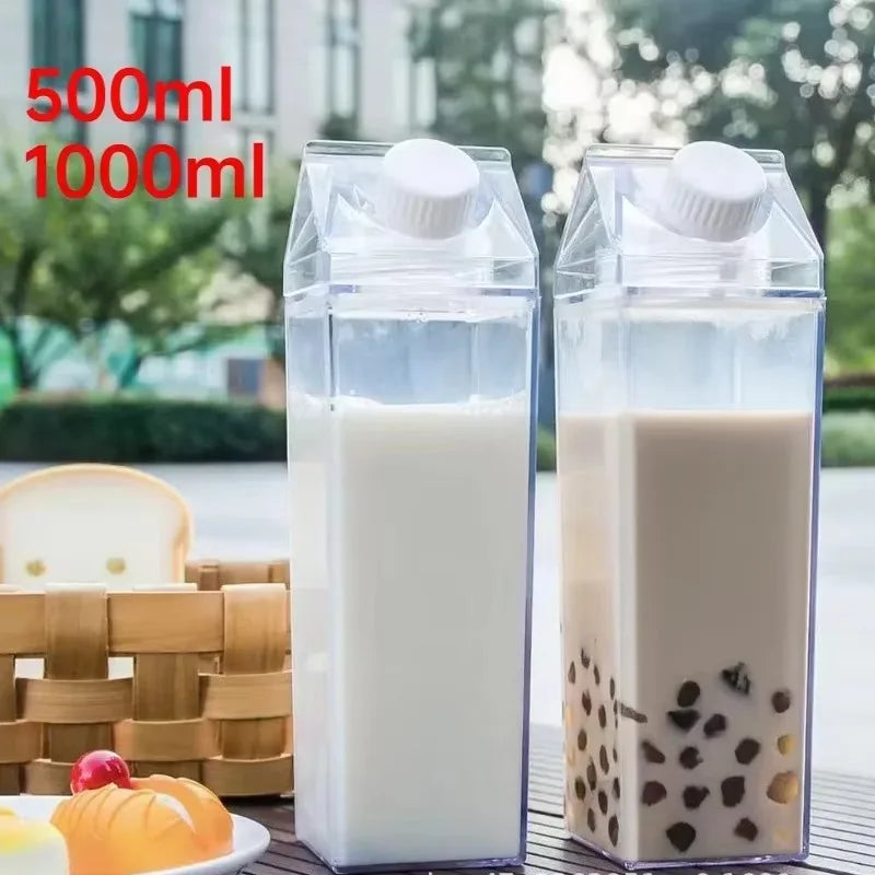 Clear Reusable Plastic Sport Water Bottle – Leakproof, Transparent Sport Water Bottle Qme 1000ml