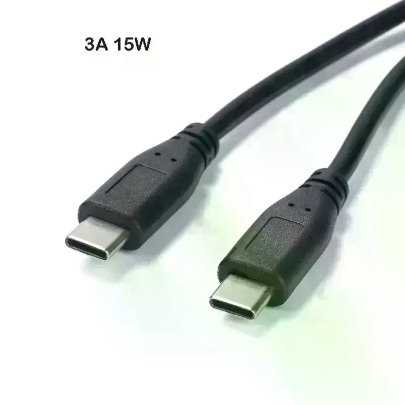 USB-C 1-to-2 Splitter Cable – 15W 3A Charging & Data USB-C Splitter Cable Qme