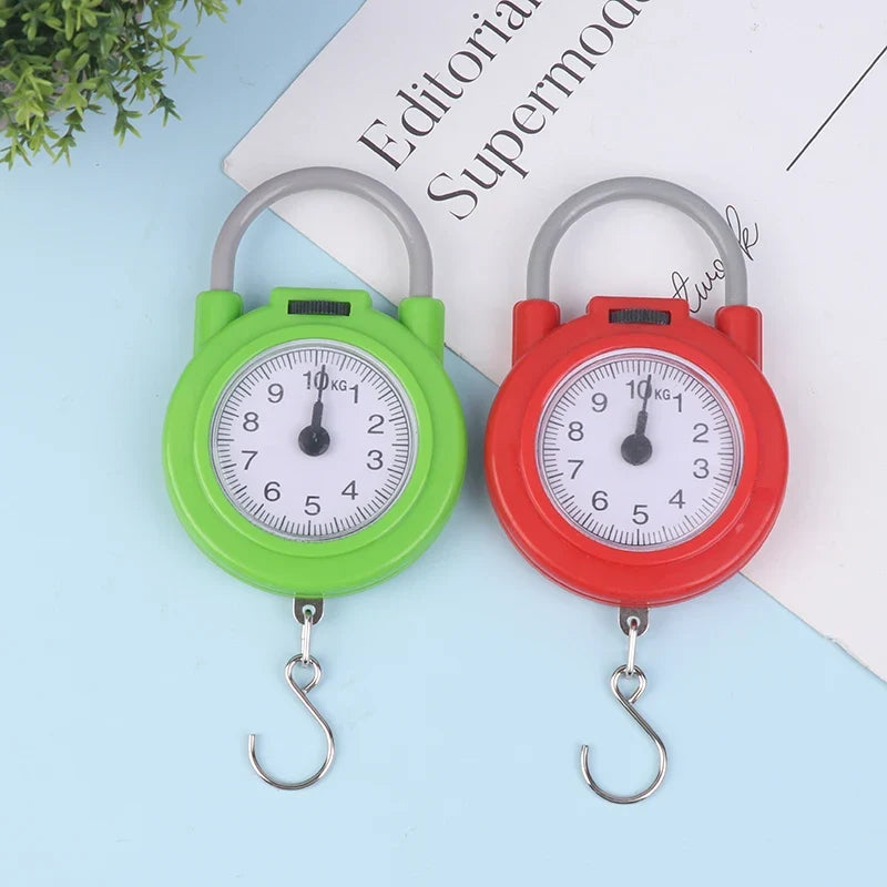 Portable Spring Luggage Scale – Compact Pocket Travel Scale Portable Luggage Scale Qme
