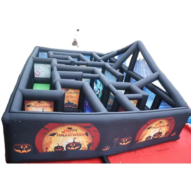 Inflatable Halloween Haunted House Maze – Party Event Attraction Inflatable Haunted Maze Qst Default Title