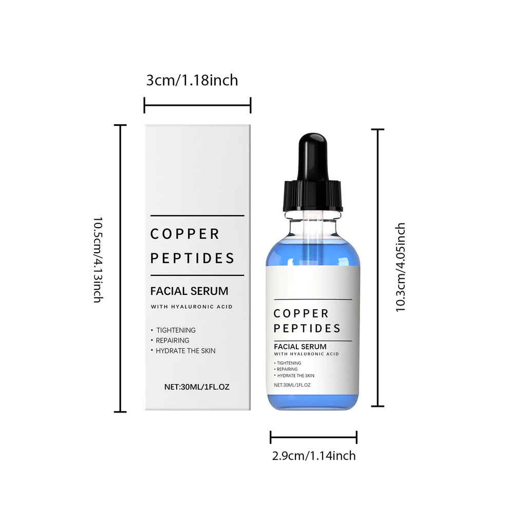 30ml Copper Peptides Face Serum – Firming & Hydrating Face Serum Qst