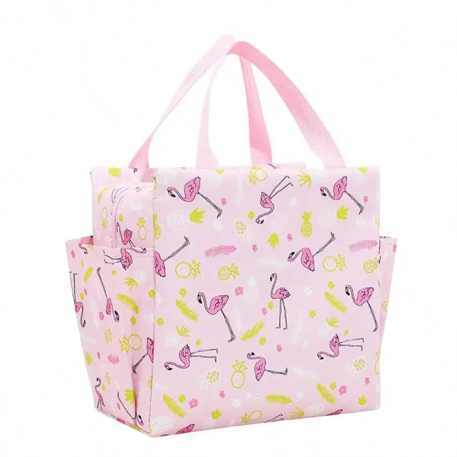 Pink Mommy Insulated Lunch Bag | Multi-Functional Maternity Tote Insulated Lunch Tote Qme